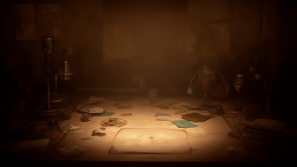 Old-school microphone in a cozy vintage recording studio setting.