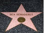 Bea Benaderet’s star on the Hollywood Walk of Fame